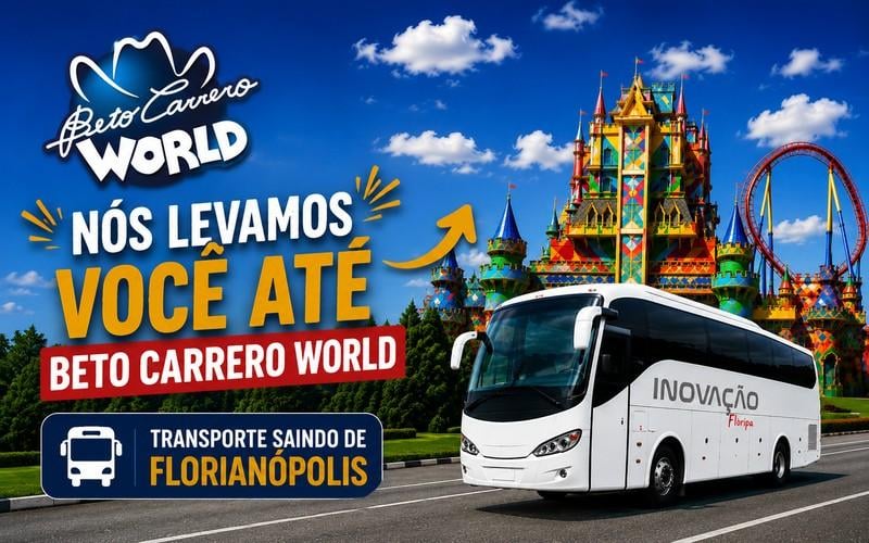 Beto Carrero World transporte de Florianópolis