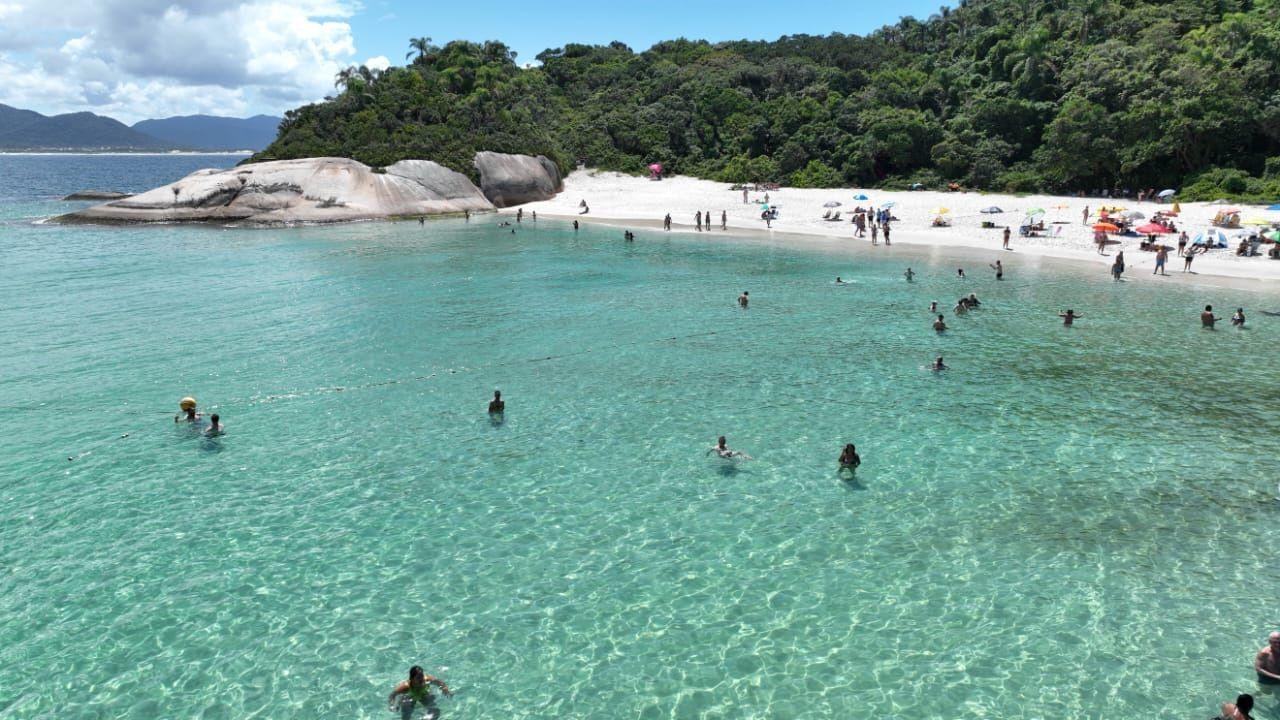 Travessia para Ilha do Campeche